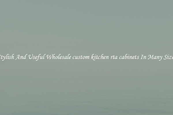 Stylish And Useful Wholesale custom kitchen rta cabinets In Many Sizes