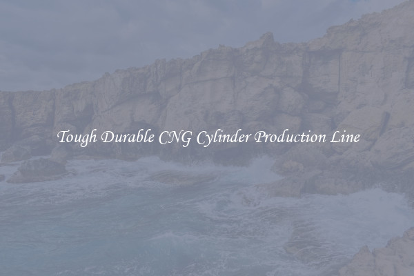 Tough Durable CNG Cylinder Production Line