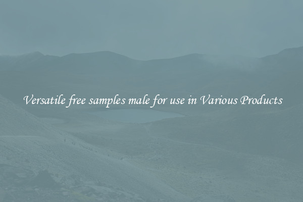 Versatile free samples male for use in Various Products