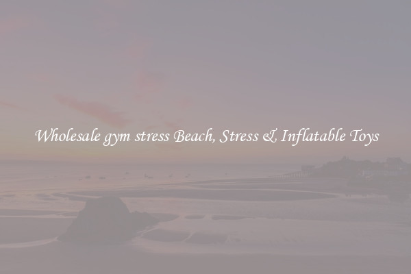 Wholesale gym stress Beach, Stress & Inflatable Toys