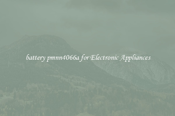 battery pmnn4066a for Electronic Appliances